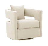 Kennedy Velvet Swivel Accent Chair by TOV Furniture at Eve Furniture
