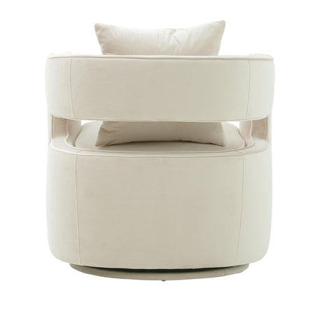 Kennedy Velvet Swivel Accent Chair by TOV Furniture at Eve Furniture