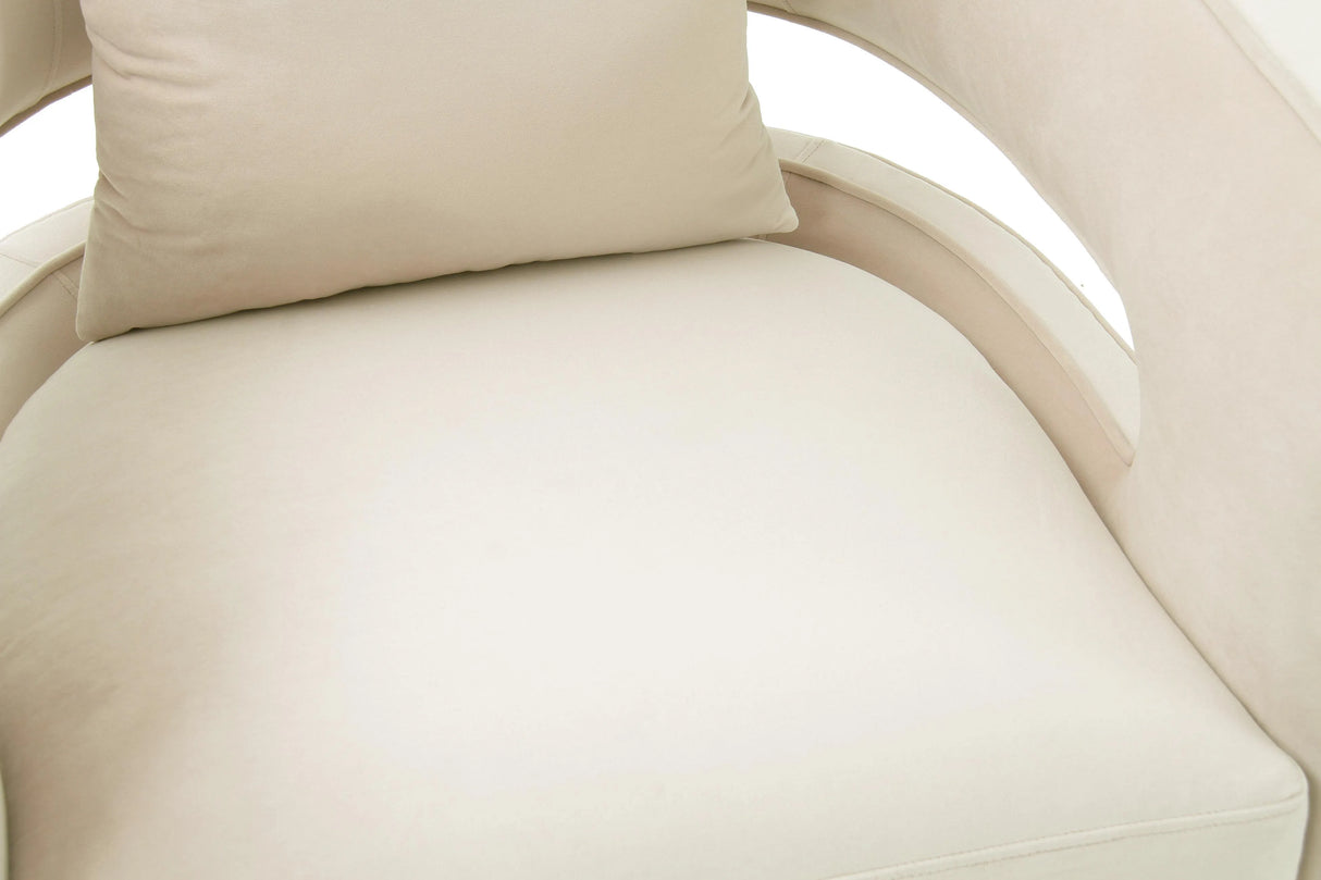 Kennedy Velvet Swivel Accent Chair by TOV Furniture at Eve Furniture