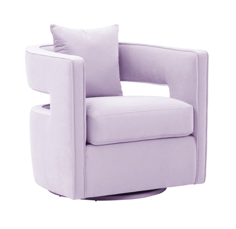 Kennedy Velvet Swivel Accent Chair by TOV Furniture at Eve Furniture