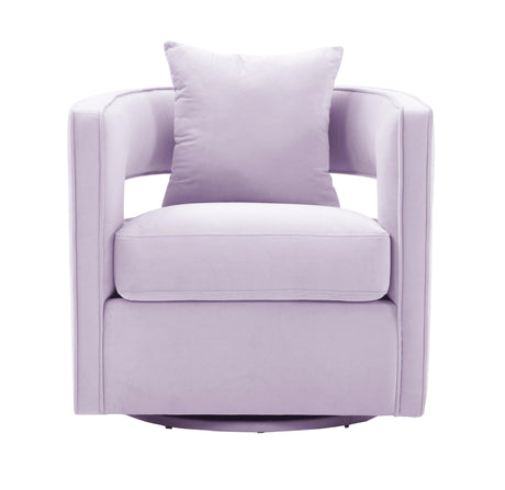 Kennedy Velvet Swivel Accent Chair by TOV Furniture at Eve Furniture