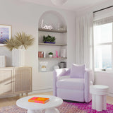 Kennedy Velvet Swivel Accent Chair by TOV Furniture at Eve Furniture