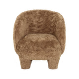 Kiki Vegan Shearling Accent Chair by TOV Furniture at Eve Furniture