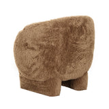 Kiki Vegan Shearling Accent Chair by TOV Furniture at Eve Furniture