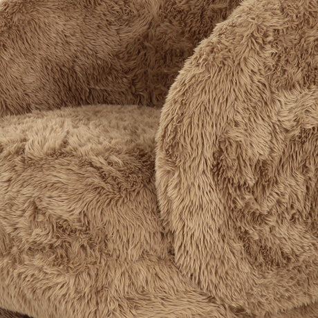 Kiki Vegan Shearling Accent Chair by TOV Furniture at Eve Furniture
