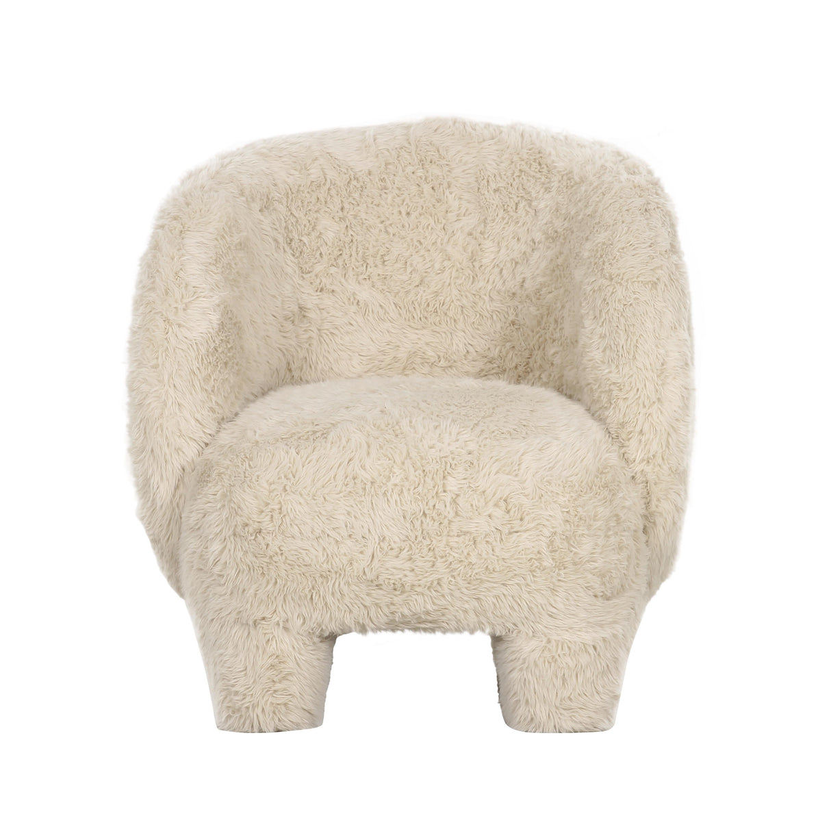 Kiki Vegan Shearling Accent Chair by TOV Furniture at Eve Furniture