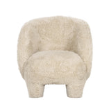 Kiki Vegan Shearling Accent Chair by TOV Furniture at Eve Furniture