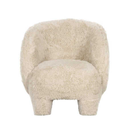 Kiki Vegan Shearling Accent Chair by TOV Furniture at Eve Furniture