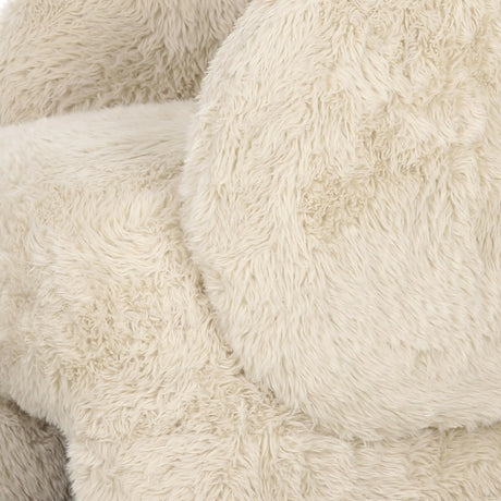 Kiki Vegan Shearling Accent Chair by TOV Furniture at Eve Furniture