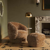 Kiki Vegan Shearling Accent Chair by TOV Furniture at Eve Furniture