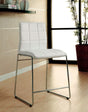 Kona White Counter Height Chair by Furniture of America at Eve Furniture