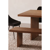 Koshi Natural Dining Table by Moe's Home at Eve Furniture