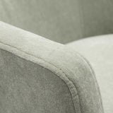 Kristen Upcycled Chenille Rolling Desk Chair by TOV Furniture at Eve Furniture