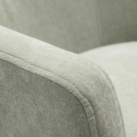 Kristen Upcycled Chenille Rolling Desk Chair by TOV Furniture at Eve Furniture