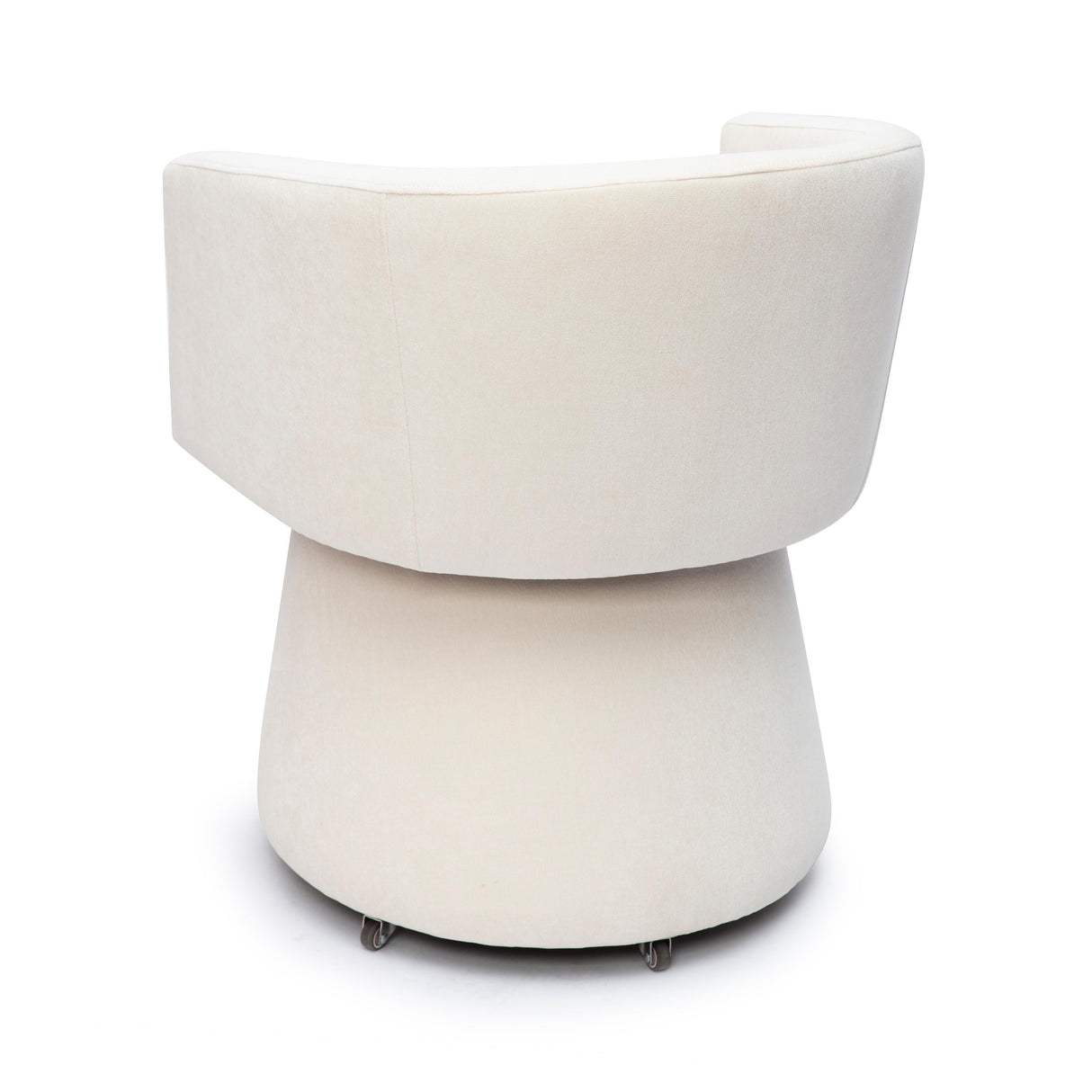 Kristen Upcycled Chenille Rolling Desk Chair by TOV Furniture at Eve Furniture