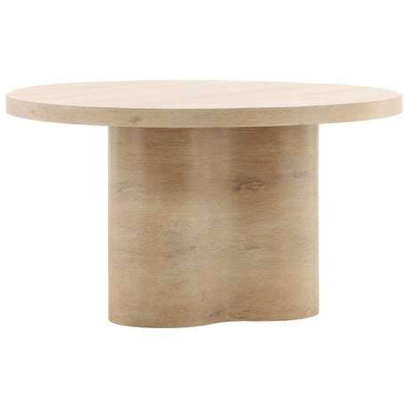 Kyrell Dining Table, Light Natural by Dovetail at Eve Furniture