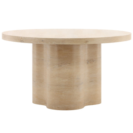 Kyrell Dining Table, Light Natural by Dovetail at Eve Furniture
