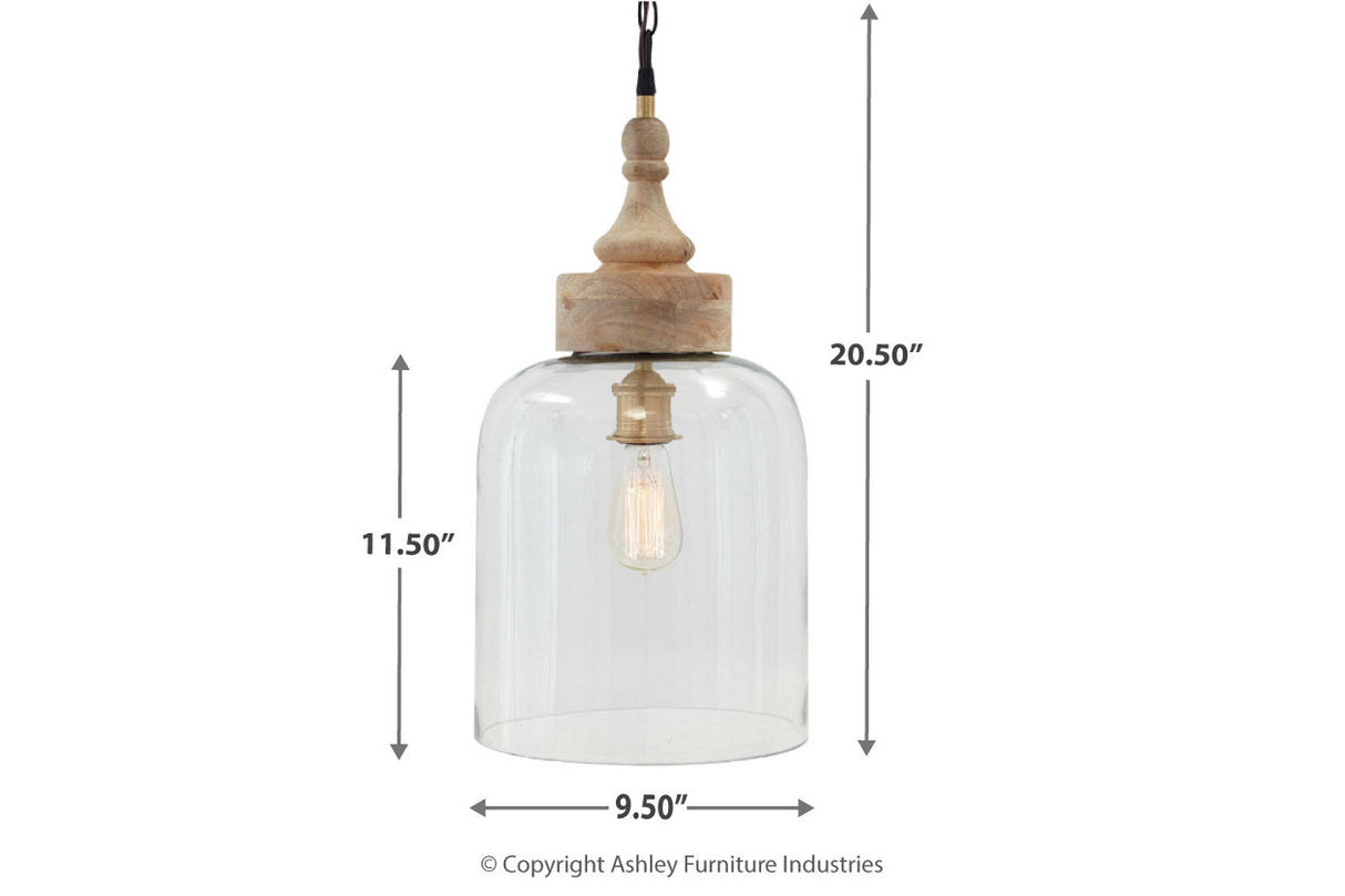 Faiz Transparent Pendant Light