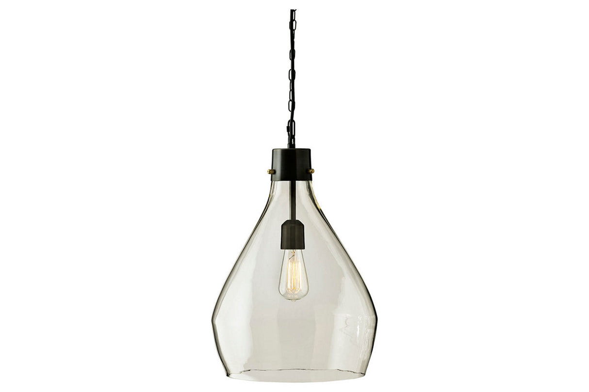 Avalbane Clear/Gray Pendant Light