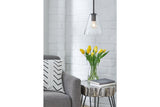 Collbrook Clear/Black Finish Pendant Light