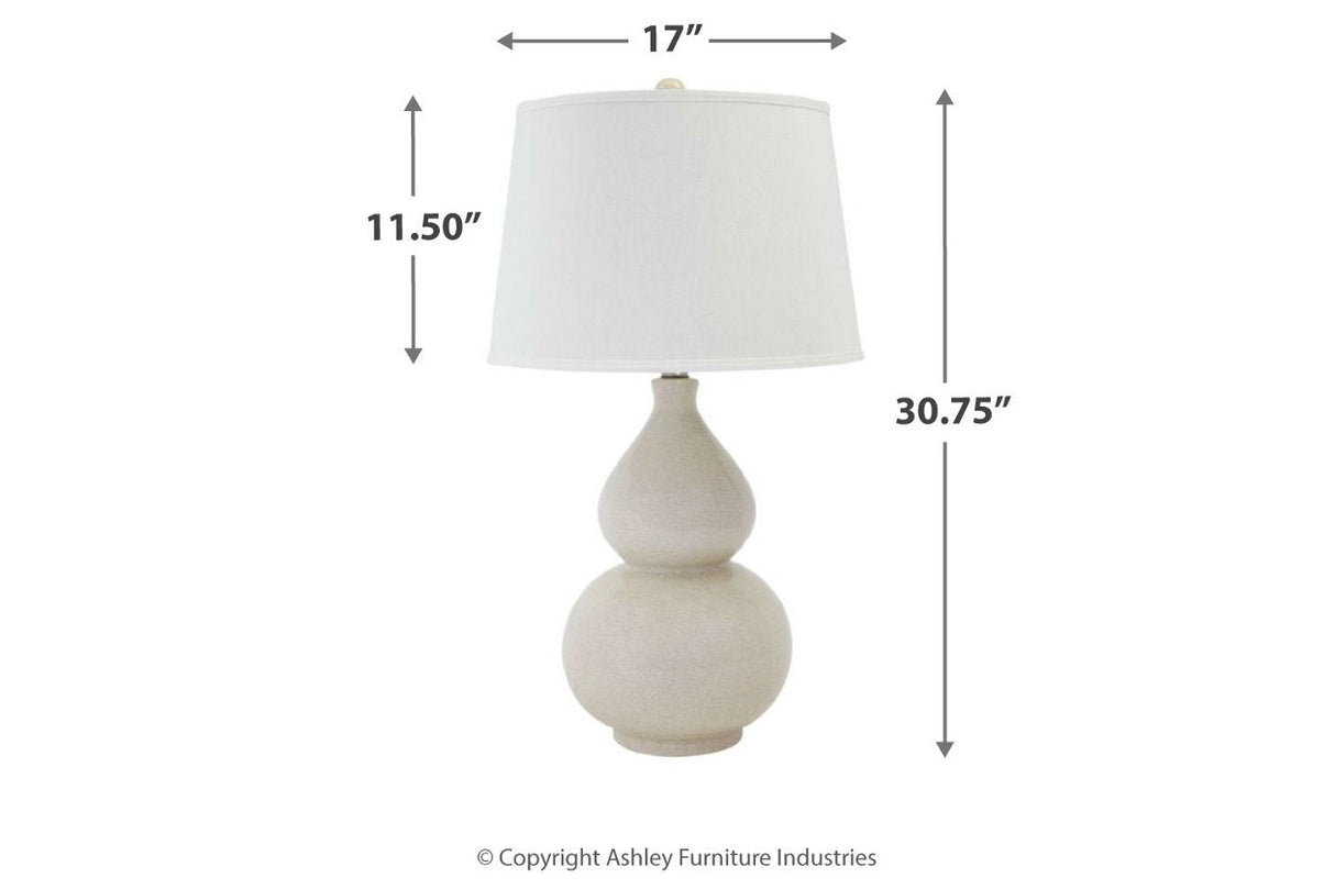 Saffi Cream Table Lamp