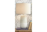 Shavon Beige/White Table Lamp