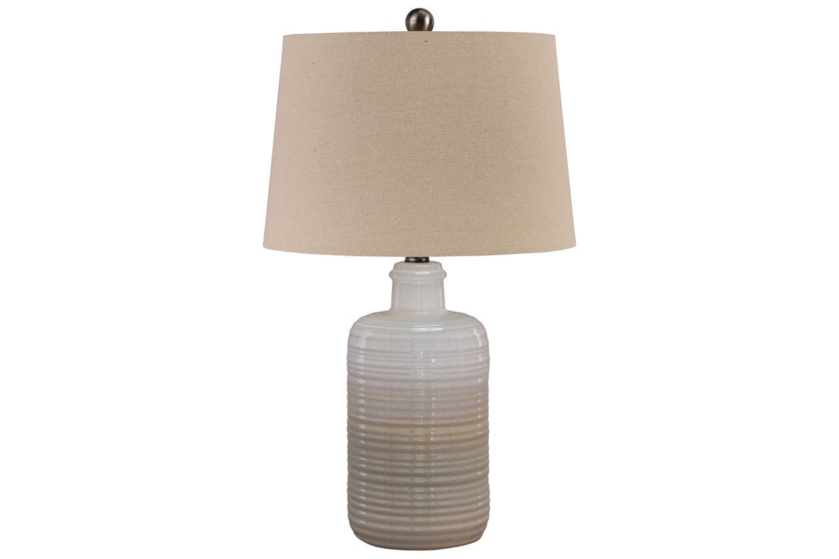 Marnina Taupe Table Lamp