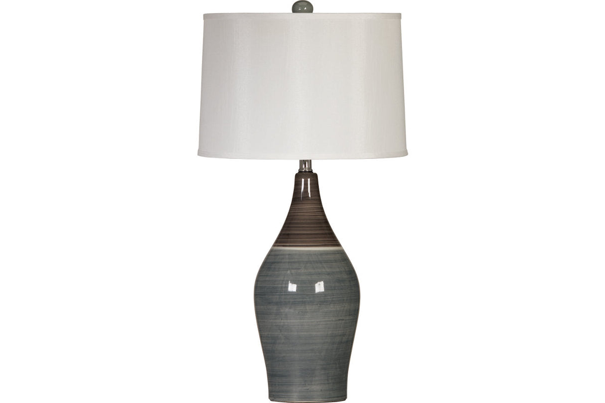 Niobe Multi Gray Table Lamp