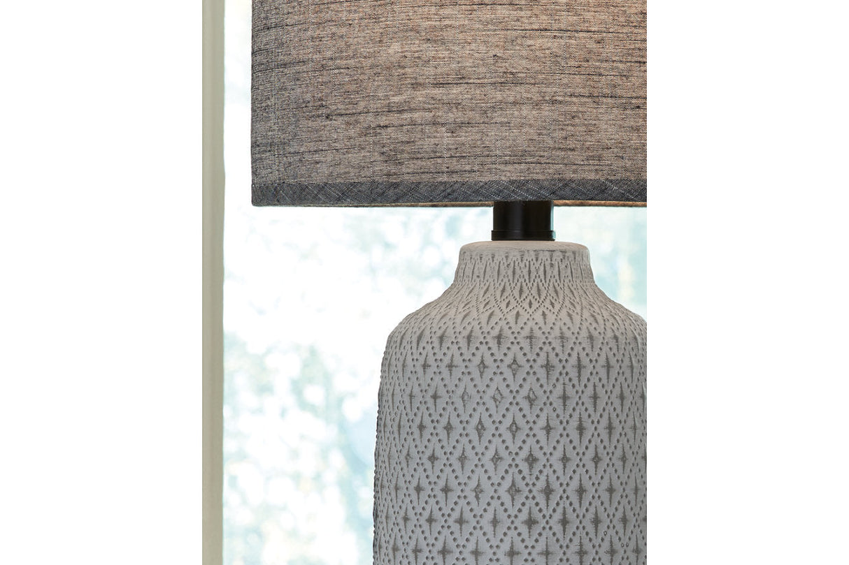 Donnford Charcoal Table Lamp