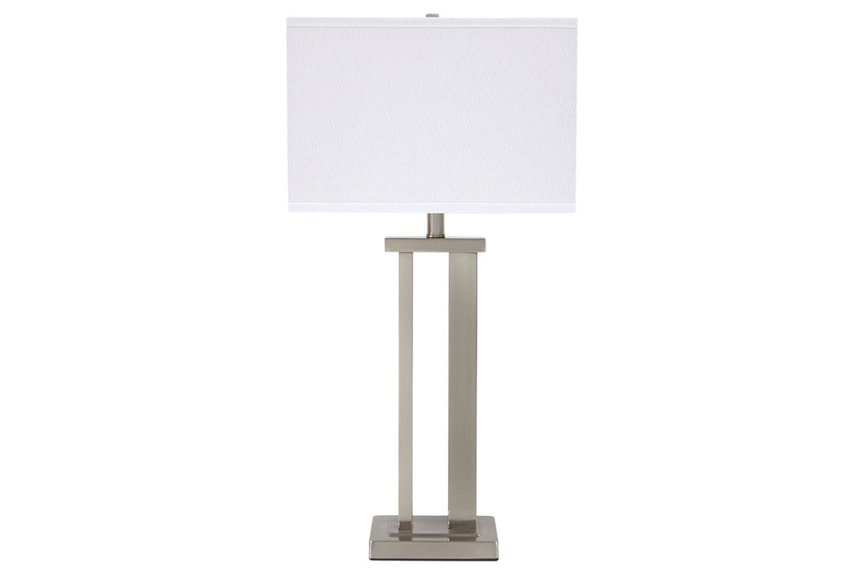 Aniela Silver Finish Table Lamp