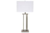 Aniela Silver Finish Table Lamp