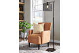 Nolden Bronze Finish Floor Lamp