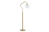 Marilee Antique Brass Finish Floor Lamp