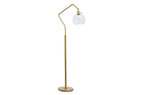 Marilee Antique Brass Finish Floor Lamp