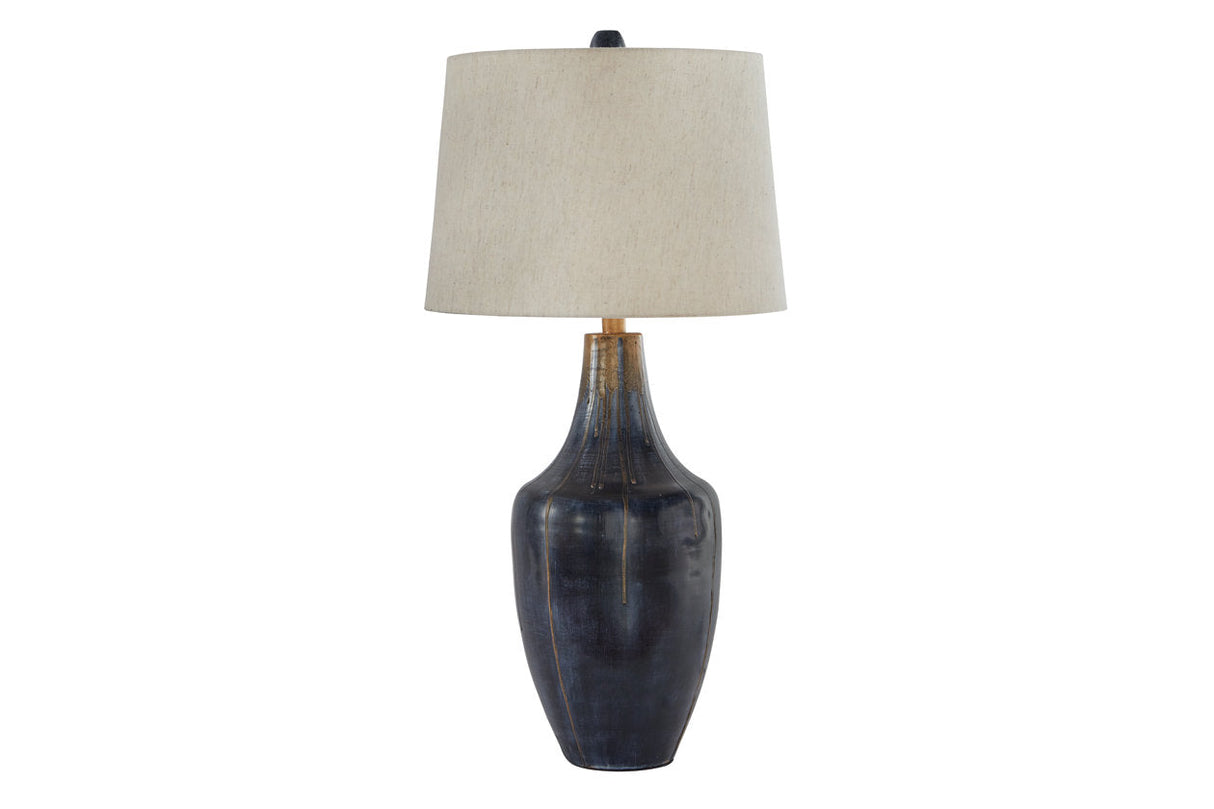 Evania Indigo Table Lamp