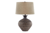 Magan Antique Bronze Finish Table Lamp