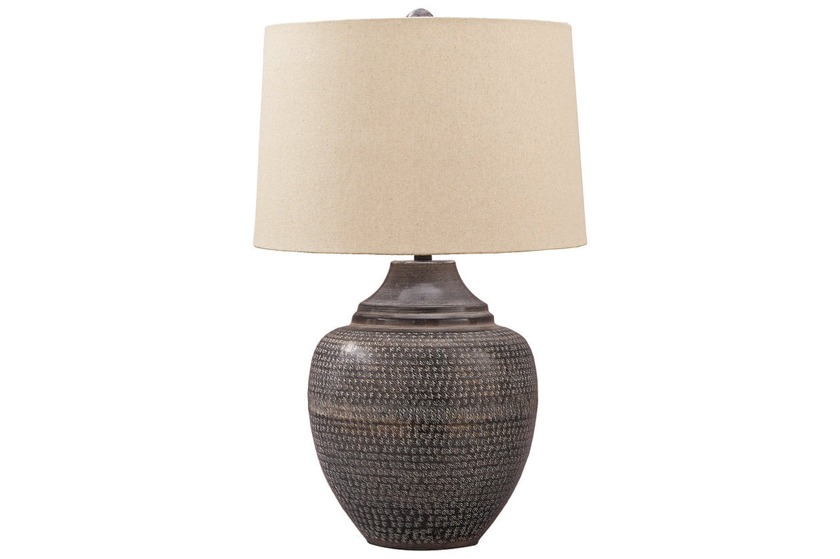 Olinger Brown Table Lamp