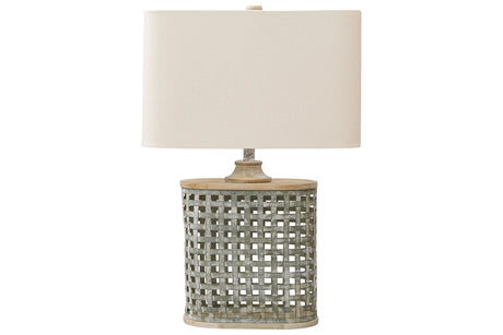 Deondra Gray Table Lamp