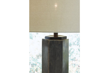 Dirkton Antique Pewter Finish Accent Lamp