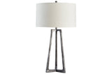 Wynlett Antique Pewter Finish Accent Lamp