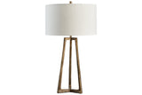 Wynlett Antique Brass Finish Table Lamp