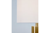 Samney Gold Finish/White Table Lamp, Set of 2