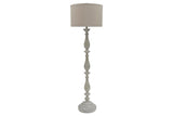 Bernadate Whitewash Floor Lamp