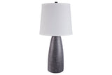 Shavontae Gray Table Lamp, Set of 2