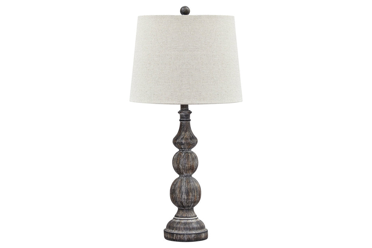 Mair Antique Black Table Lamp