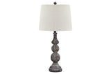 Mair Antique Black Table Lamp