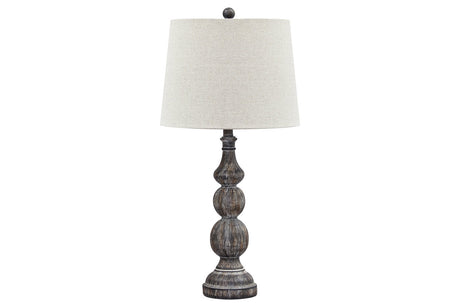 Mair Antique Black Table Lamp