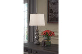 Mair Antique Black Table Lamp