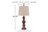 Magaly Brown Table Lamp