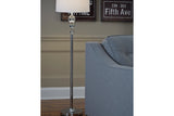 Joaquin Clear/Chrome Finish Floor Lamp